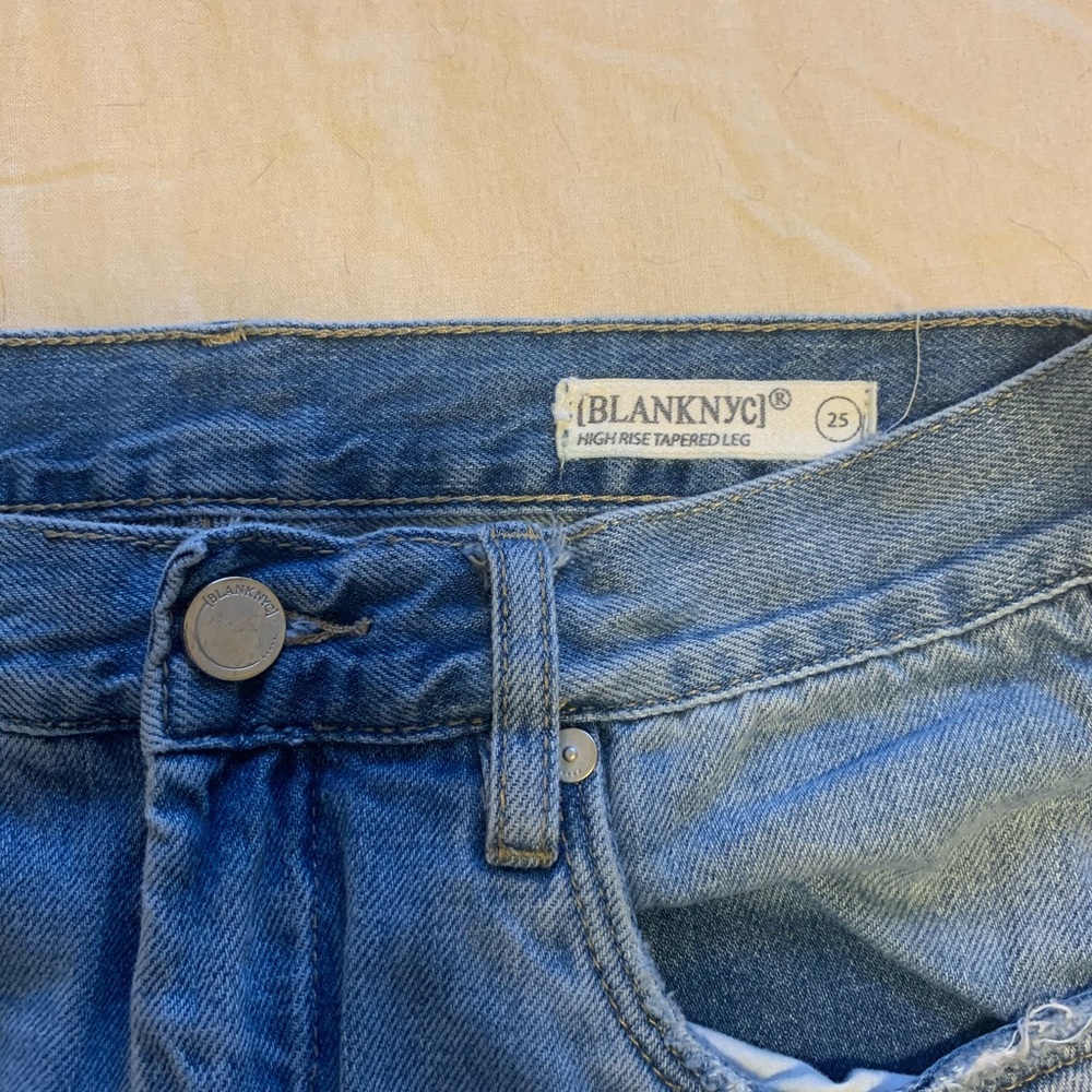Straight leg jeans